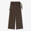 Darted Trousers with Scarf – Pants Darted Trousers with Scarf – Pants