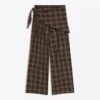 Darted Trousers with Scarf – Pants Darted Trousers with Scarf – Pants