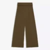 Darted Trousers with Turn-Up Waist Darted Trousers with Turn-Up Waist