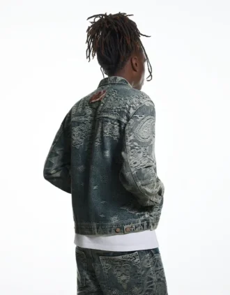 Denim Jacket Aries X Bershka – Men