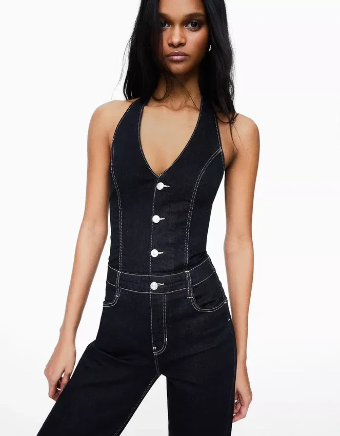 Denim Jumpsuit – Dresses and Jumpsuits Denim Jumpsuit – Dresses and Jumpsuits