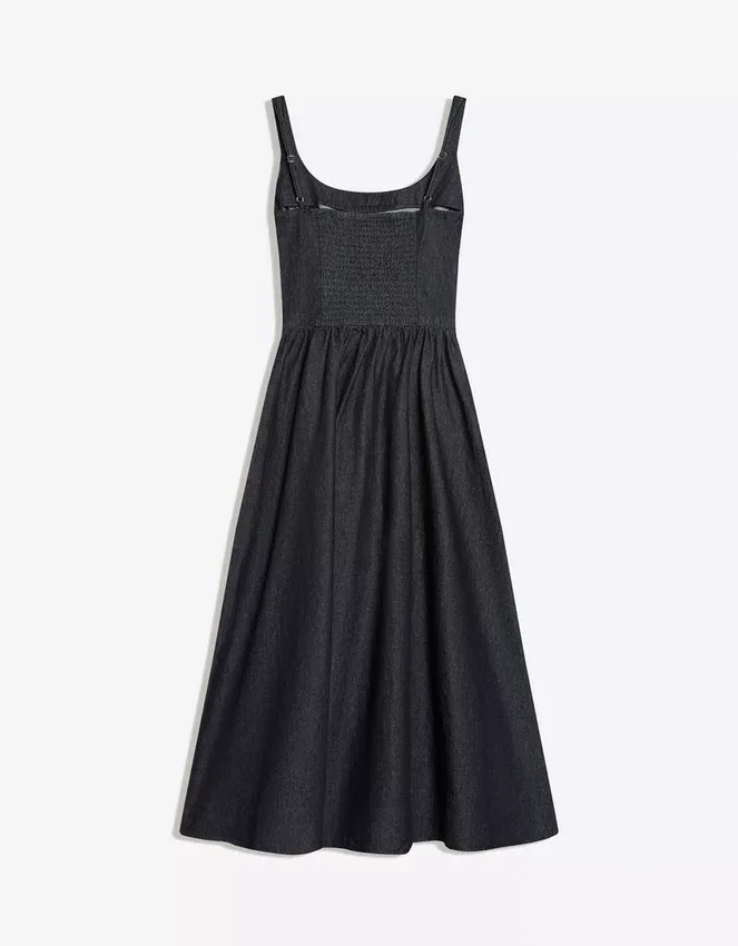 Denim Midi Dress Denim Midi Dress