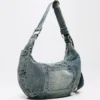 Denim Shoulder Bag – Accessories – Men