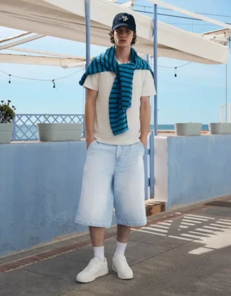 Denim Skater Bermuda Shorts – Shorts and Jorts Denim Skater Bermuda Shorts – Shorts and Jorts