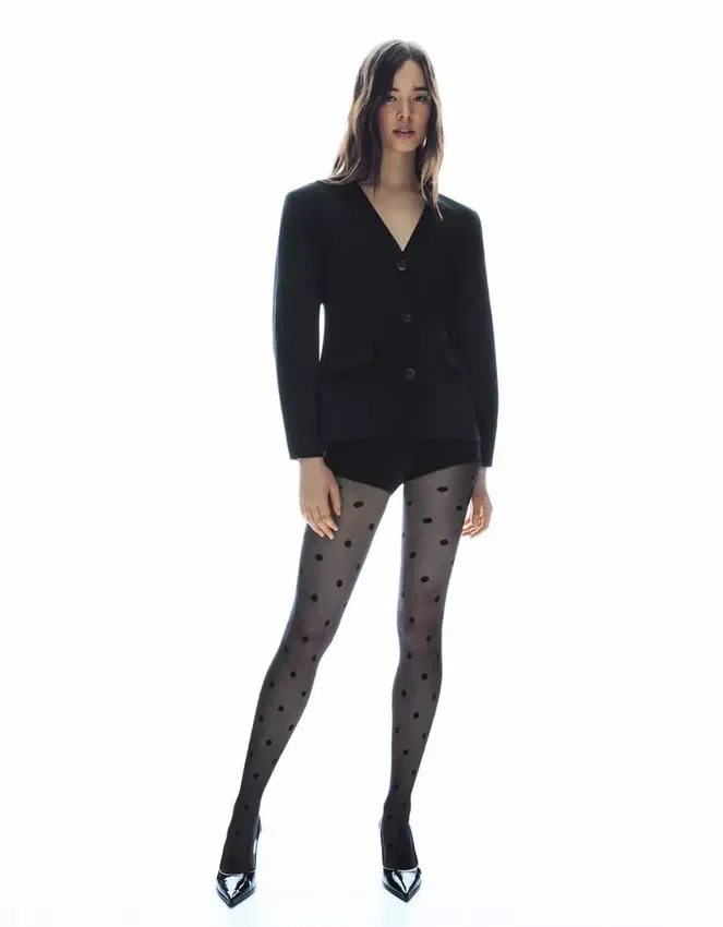 Dotted Mesh Tights – Accessories Dotted Mesh Tights – Accessories