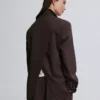 Double-Breasted Striped Blazer – Jackets and Trench Double-Breasted Striped Blazer – Jackets and Trench