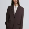 Double-Breasted Striped Blazer – Jackets and Trench Double-Breasted Striped Blazer – Jackets and Trench