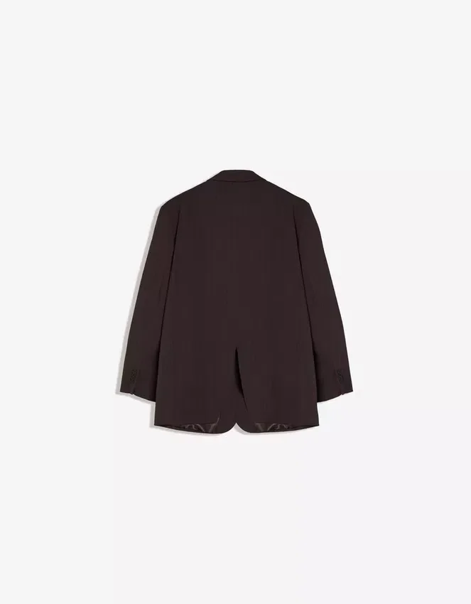 Double-Breasted Striped Blazer – Jackets and Trench Double-Breasted Striped Blazer – Jackets and Trench