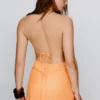Draped Mini Dress