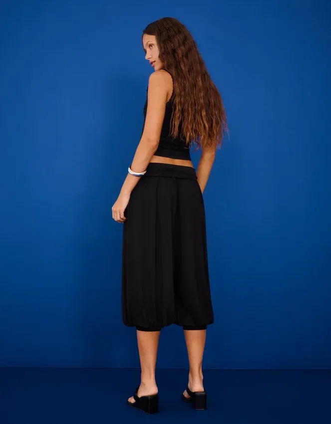 Drop Crotch Capris Drop Crotch Capris