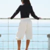 Drop Crotch Capris