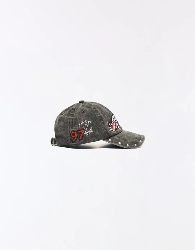 Ed Hardy X Bershka Embroidered Cap Ed Hardy X Bershka Embroidered Cap