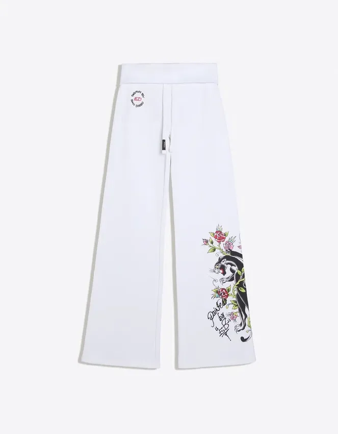Ed Hardy X Bershka Flared Trousers Ed Hardy X Bershka Flared Trousers