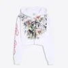 Ed Hardy X Bershka Print Hoodie – Women Ed Hardy X Bershka Print Hoodie – Women
