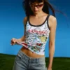 Ed Hardy X Bershka Print Vest Top Ed Hardy X Bershka Print Vest Top