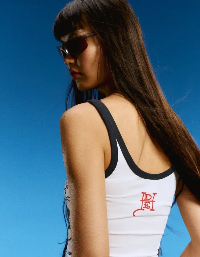 Ed Hardy X Bershka Print Vest Top Ed Hardy X Bershka Print Vest Top