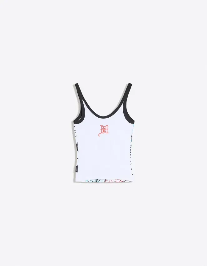 Ed Hardy X Bershka Print Vest Top Ed Hardy X Bershka Print Vest Top