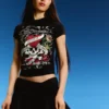 Ed Hardy X Bershka Short Sleeve Print T-Shirt