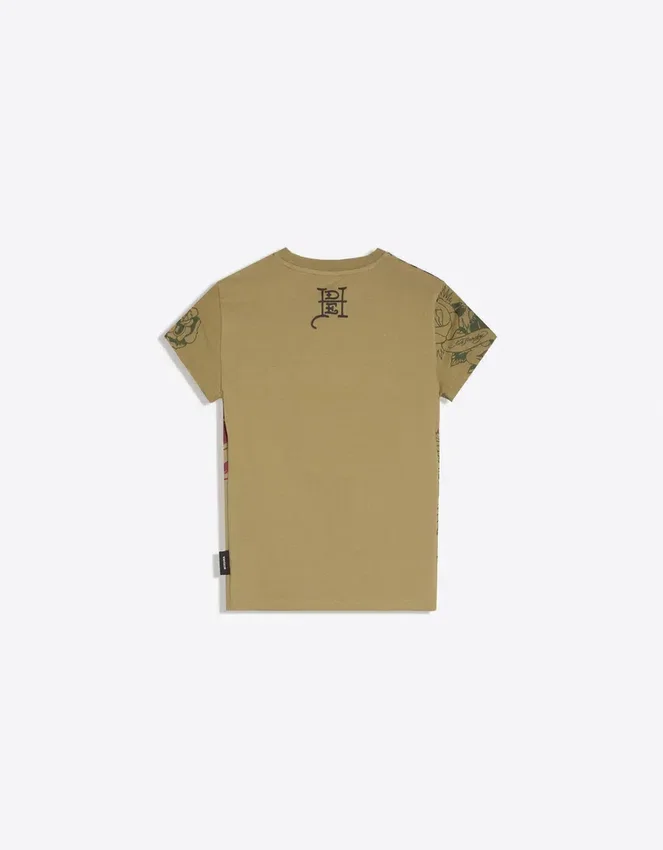 Ed Hardy X Bershka Short Sleeve Print T-Shirt Ed Hardy X Bershka Short Sleeve Print T-Shirt