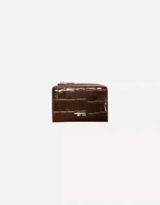 Embossed Faux-Patent-Finish Animal Print Purse – Accessories Embossed Faux-Patent-Finish Animal Print Purse – Accessories