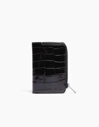 Embossed Faux-Patent Finish Animal Print Purse – Accessories Embossed Faux-Patent Finish Animal Print Purse – Accessories