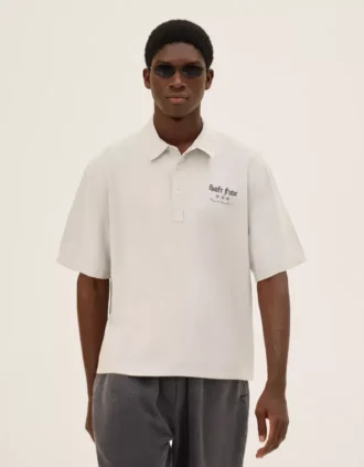 Embroidered Short Sleeve Polo Shirt – Shirts – Men