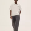 Embroidered Short Sleeve Polo Shirt – Shirts – Men