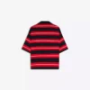 Embroidered Striped Short Sleeve Polo Shirt – T-Shirts and Polo Shirts