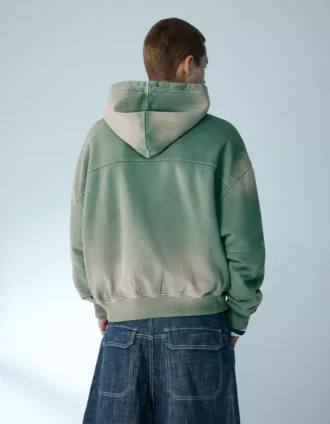 Faded Boxy Fit Hoodie – Sweatshirts & Hoodies – Men Faded Boxy Fit Hoodie – Sweatshirts & Hoodies – Men