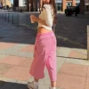 Faded-Effect Plush Bermuda Shorts