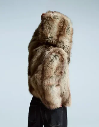 Faux Fur Hooded Jacket Faux Fur Hooded Jacket