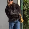 Faux Fur Lapel Jacket – #Bershkastyle – Women