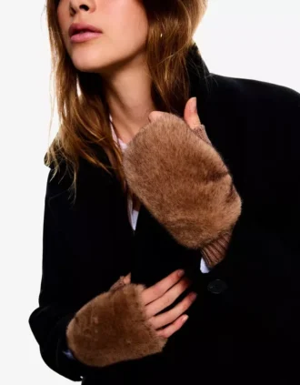 Faux Fur Mittens – Accessories Faux Fur Mittens – Accessories