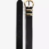 Faux Leather Buckle Belt – Accessories