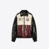 Faux Leather Graphic Jacket Faux Leather Graphic Jacket