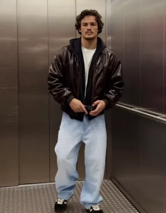 Faux Leather Jacket