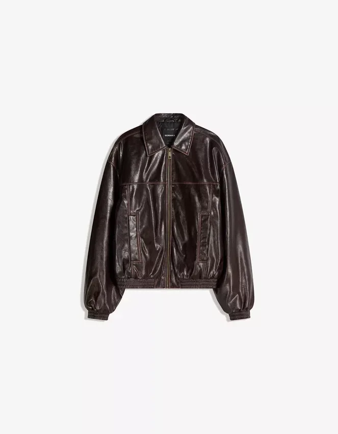 Faux Leather Jacket Faux Leather Jacket