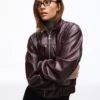 Faux Leather Jacket – Jackets and Trench