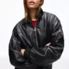 Faux Leather Jacket – Jackets and Trench Faux Leather Jacket – Jackets and Trench