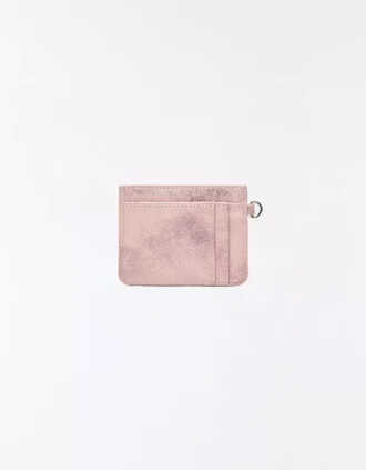 Faux Leather Mini Card Holder – Leather-Effect Faux Leather Mini Card Holder – Leather-Effect