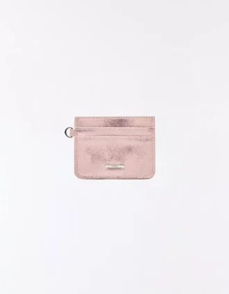 Faux Leather Mini Card Holder – Leather-Effect Faux Leather Mini Card Holder – Leather-Effect