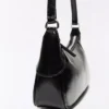 Faux Leather Shoulder Bag