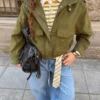 Faux Suede Jacket Faux Suede Jacket