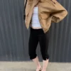 Faux Suede Jacket