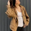 Faux Suede Jacket