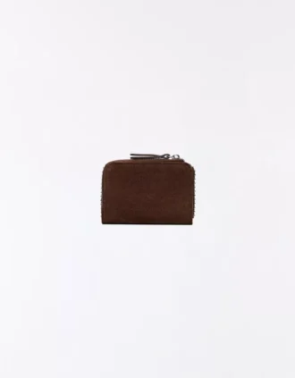 Faux Suede Purse – Leather-Effect Faux Suede Purse – Leather-Effect