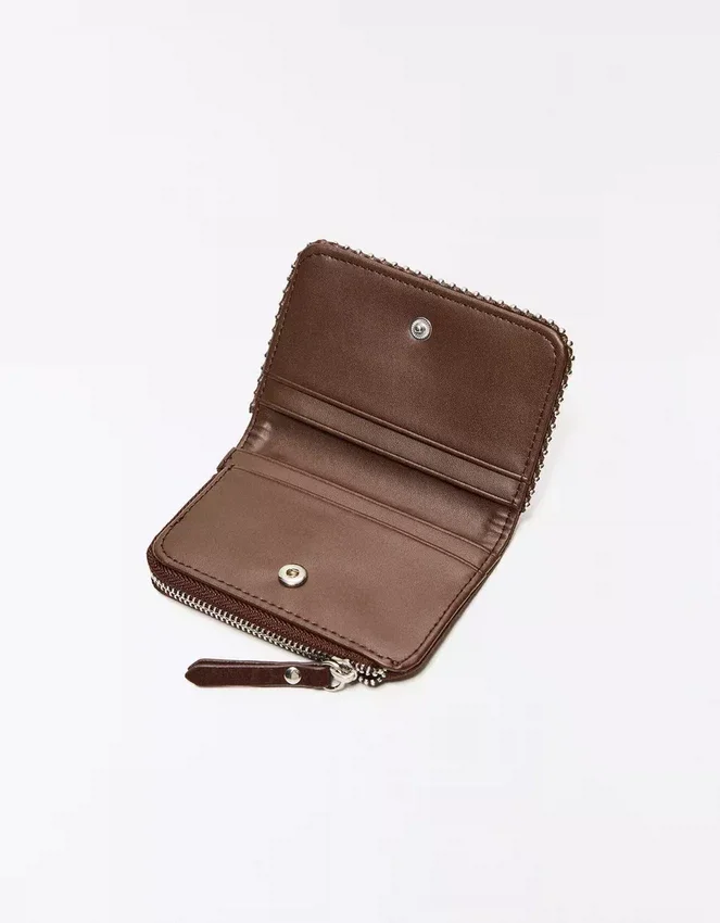 Faux Suede Purse – Leather-Effect Faux Suede Purse – Leather-Effect