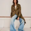 Faux Suede Trench Coat – Jackets and Trench Faux Suede Trench Coat – Jackets and Trench