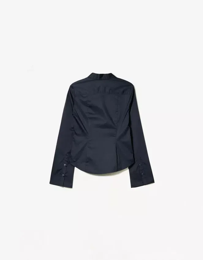 Fitted Shirt with Bell Sleeves – Shirts and Blouses Fitted Shirt with Bell Sleeves – Shirts and Blouses