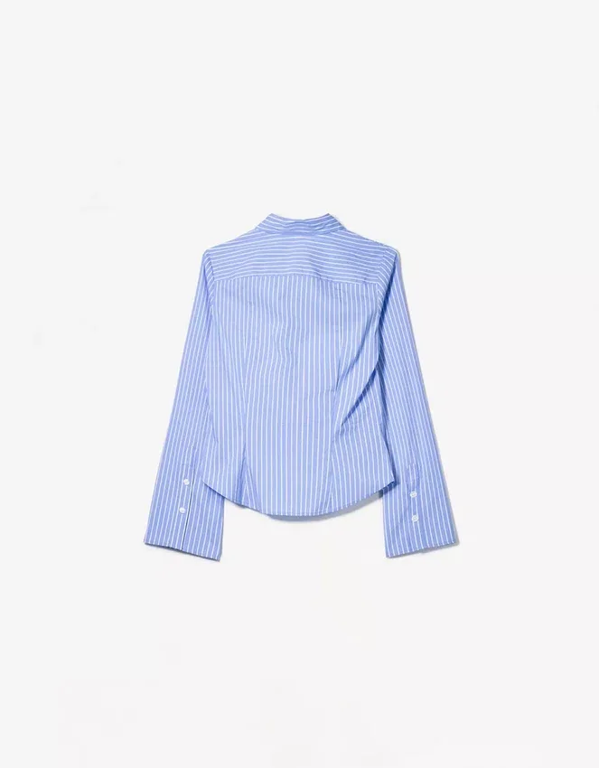 Fitted Shirt with Flared Sleeves – Shirts and Blouses Fitted Shirt with Flared Sleeves – Shirts and Blouses